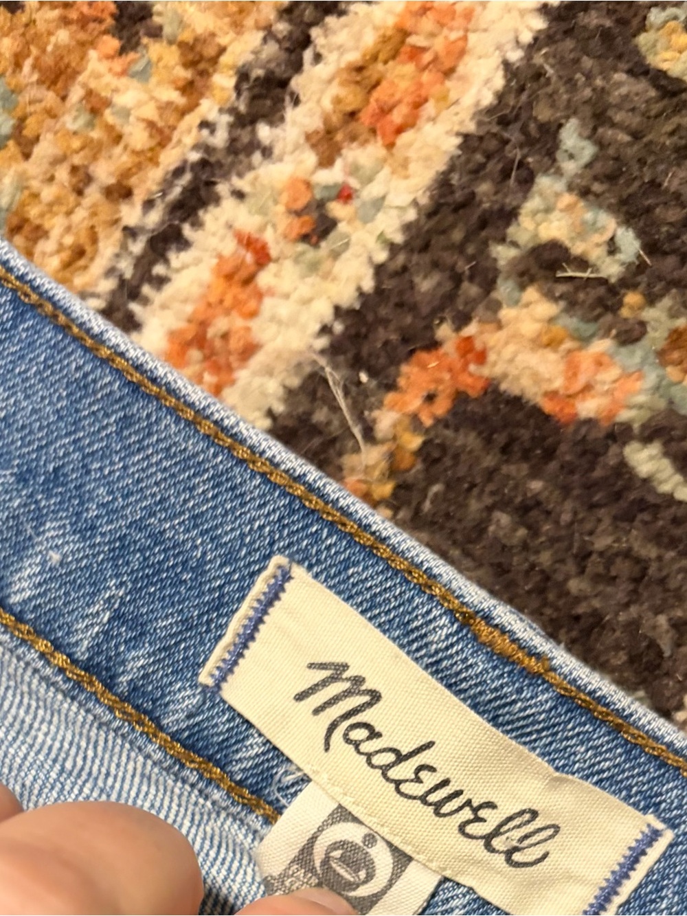 Madewell Vintage Light Blue Wide-Leg Jeans - Picture 3 of 6